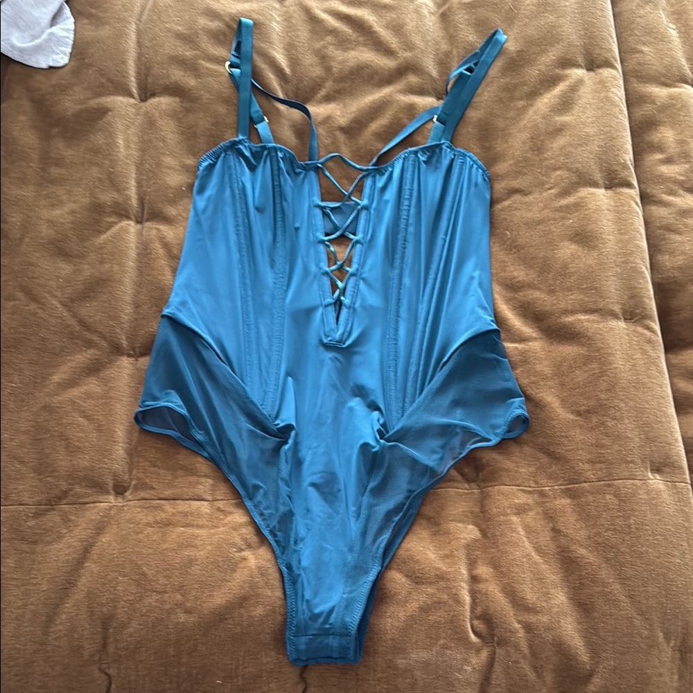 Victoria's Secret Teal Bodysuit
